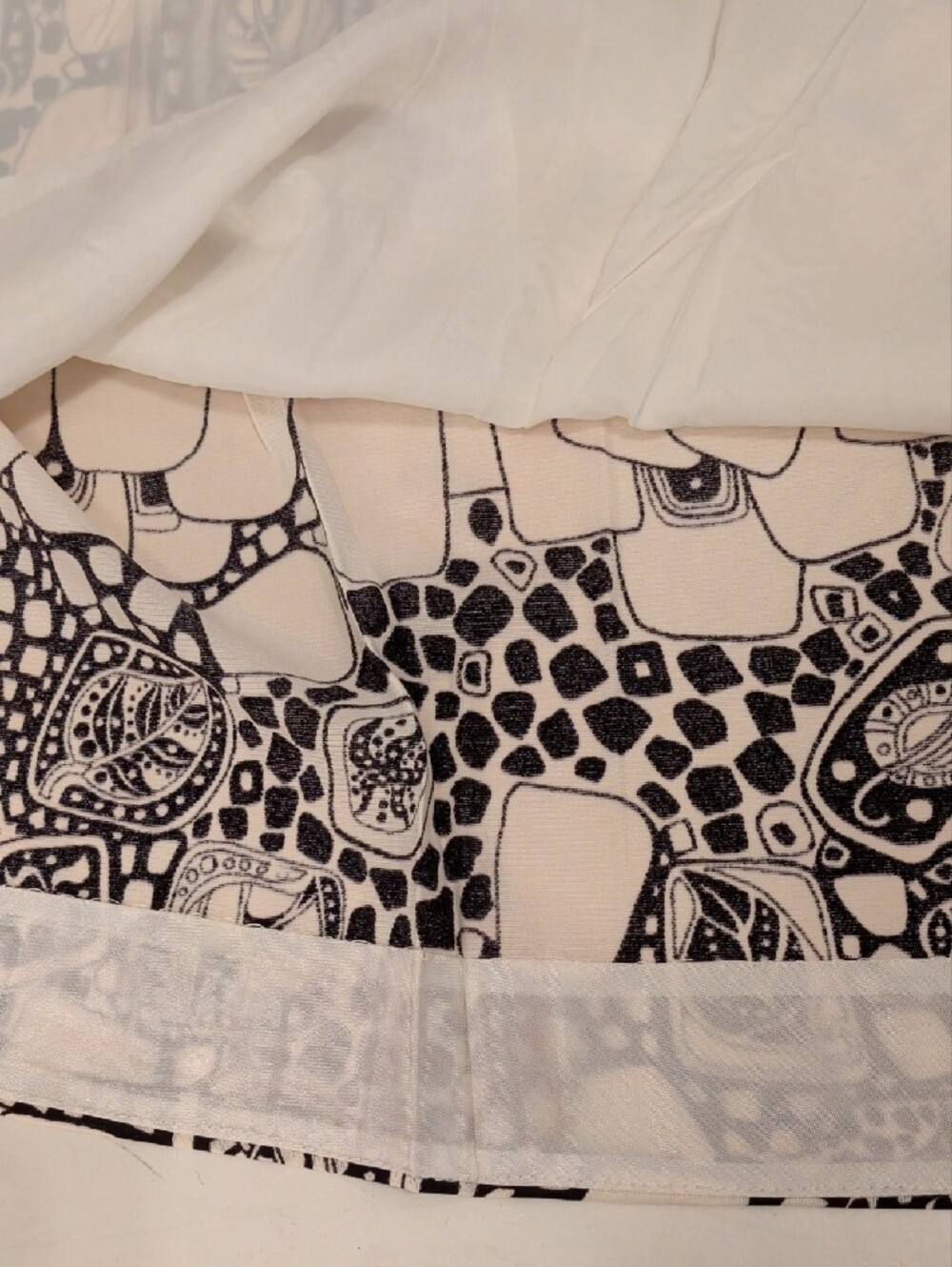 True Vintage Leo Narducci Mod 70s Black & White Long Sleeve Shirt Dress Not Perf - Picture 13 of 16